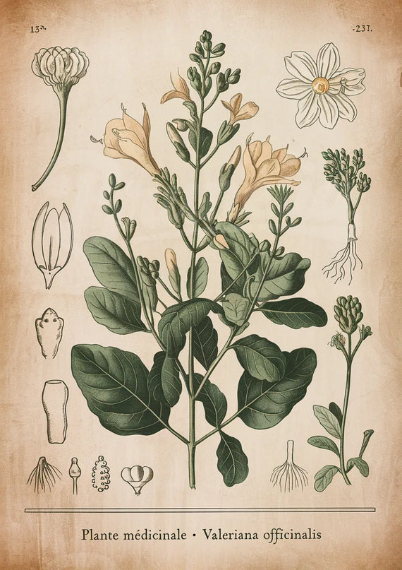 affiche vintage plante 2
