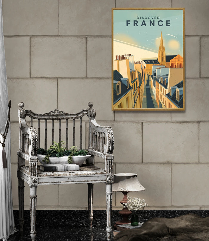 affiche geante vintage