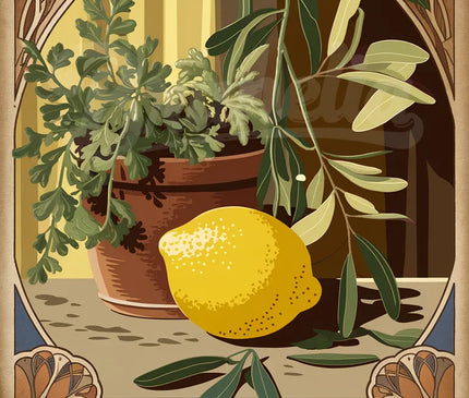 affiche cuisine provençale vintage