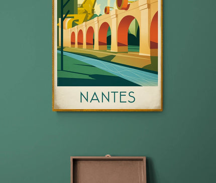 affiche artistique nantes