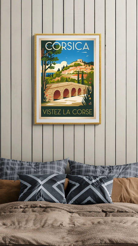 affiche corse ancienne