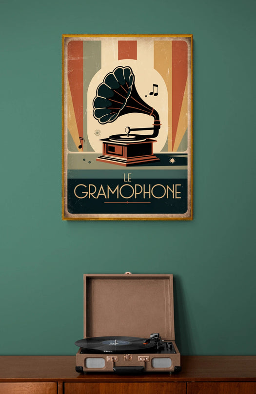 affiche vintage musique