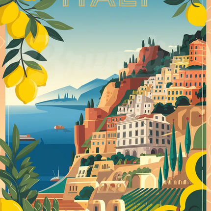 affiche italie vintage