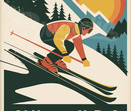 affiche vintage sport 2