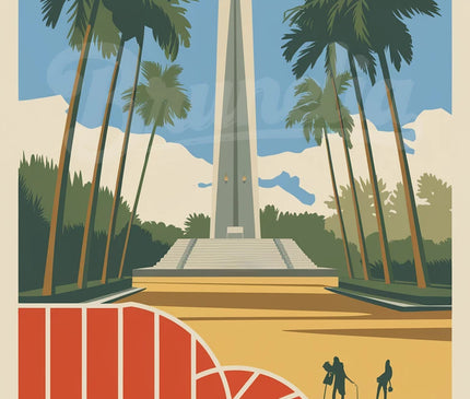 Affiche vintage Montevideo
