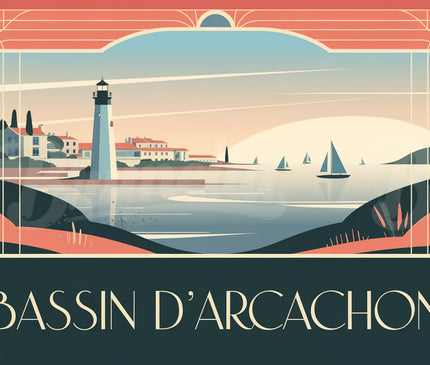 affiche deco vintage
