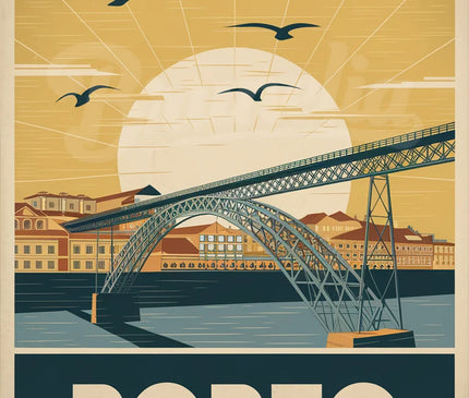 affiche vintage porto 2