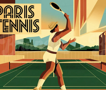 Pack Tennis - 4 affiches A4