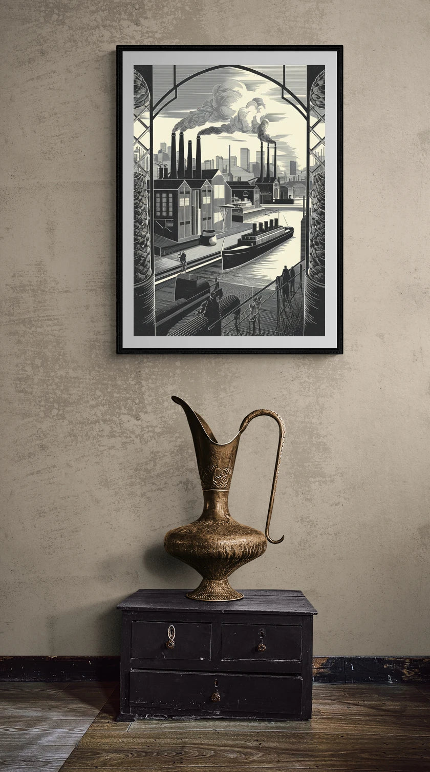 affiche retro noir et blanc copie