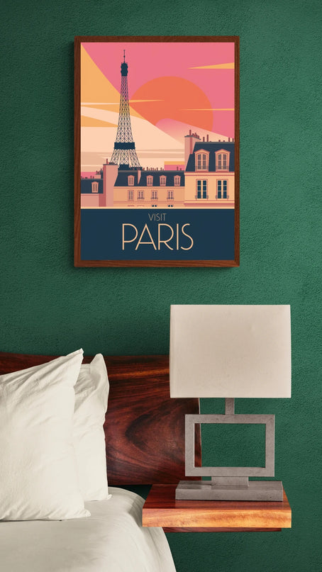 affiche neo retro