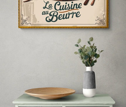 affiche retro cuisine