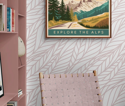 Affiche vintage montagne