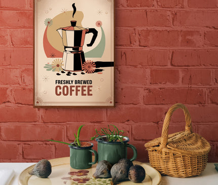 affiche vintage café et thé copie