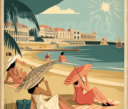 affiche royan vintage
