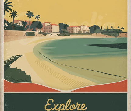 affiche rétro vintage
