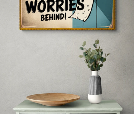 affiche toilettes vintage
