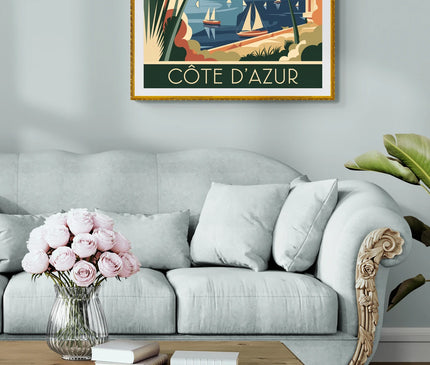 affiche style vintage