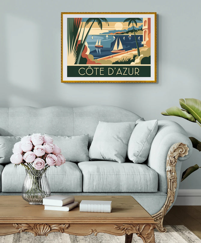 affiche style vintage