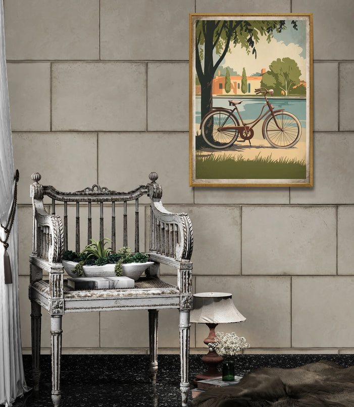 Affiche vintage essai