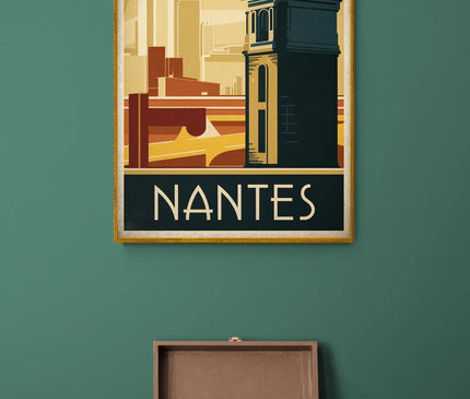 affiche ancienne nantes
