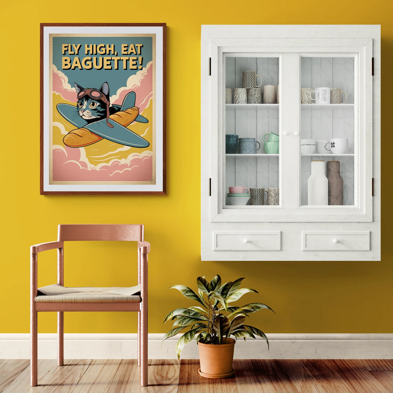 affiche vintage humour