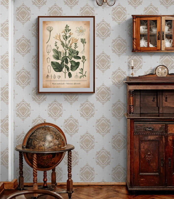 affiche vintage plante 2