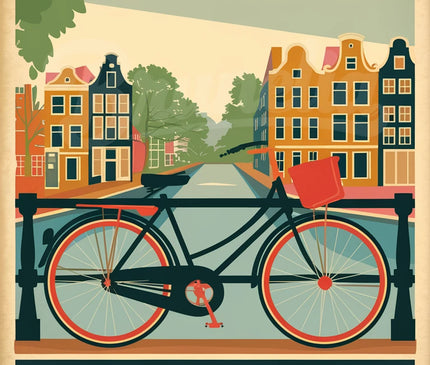 affiche amsterdam vintage