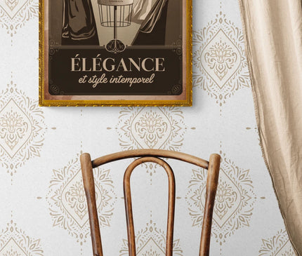 affiche vintage mode