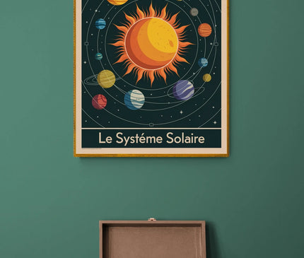 affiche ecole vintage