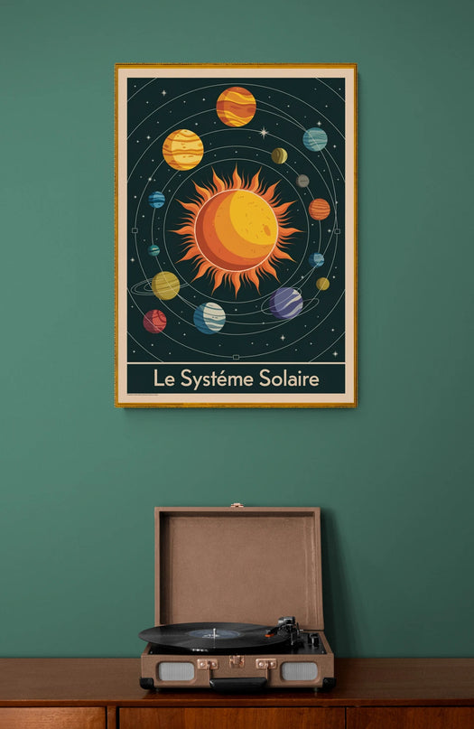 affiche ecole vintage