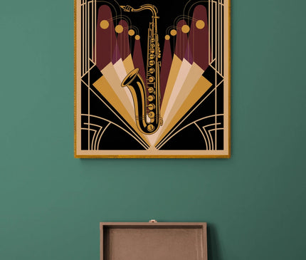 affiche jazz vintage