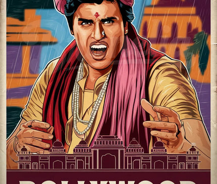 affiche bollywood vintage