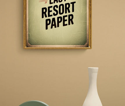 affiche toilettes vintage