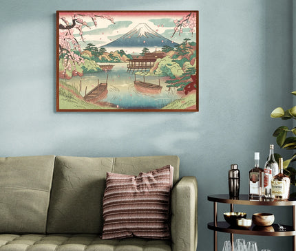 affiche japonaise vintage