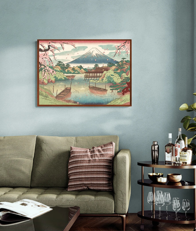 affiche japonaise vintage
