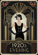 Poster Années 1920 - Femme Glamour