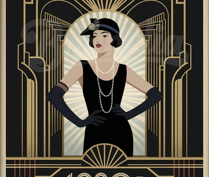 Pack Mode — 4 affiches A4 — pack d'affiches vintage Brunelia