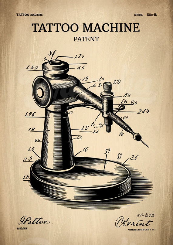 affiche tatouage vintage 2