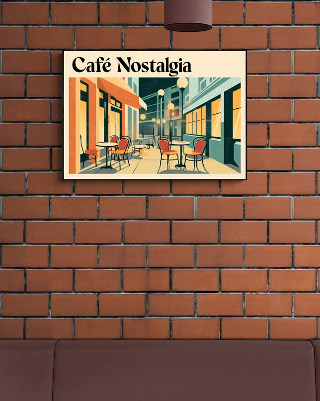 affiche neo retro