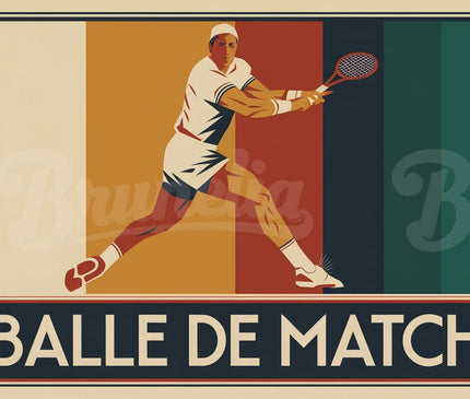 affiche vintage sport