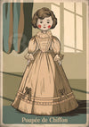 Affiche Poupée de Chiffon jouet enfant années 1930