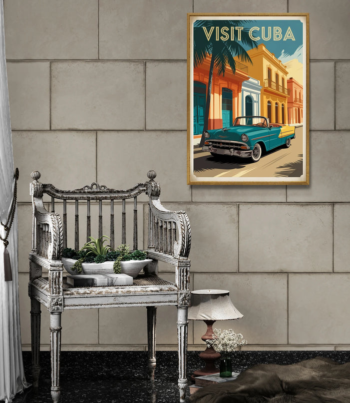 affiche cuba vintage