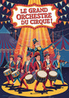 Affiche Le Grand Orchestre du Cirque vintage rétro