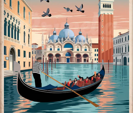 affiche venise vintage