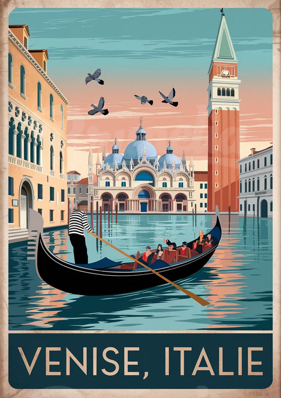 affiche venise vintage