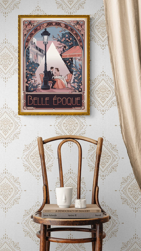 affiche décorative vintage