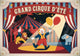 Affiche Grand Cirque d'Été clown et acrobates