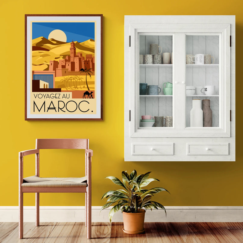 affiche vintage maroc 2