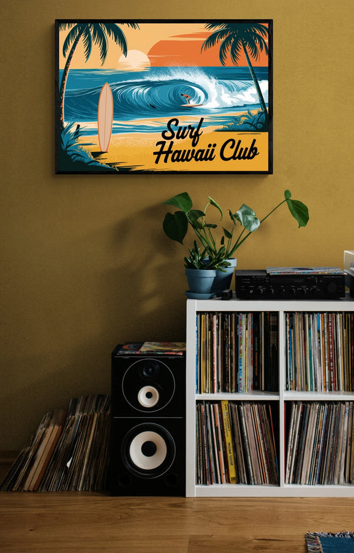 surf affiche