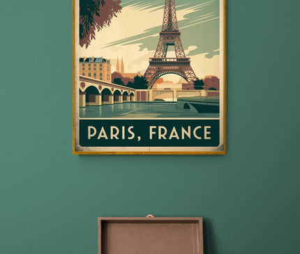 Affiche charme rétro